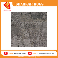 Tapis Shahkar de haute qualité, en laine moelleuse moderne, lavable, forme personnalisée, design unique, imprimé, noué à la main, pour chambre à coucher, neuf, pour adultes