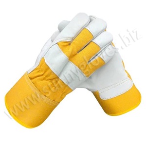 Guantes de trabajo resistentes al desgaste para hombre, guante de seguridad de piel de oveja, gran oferta, nueva marca - Product Image 1