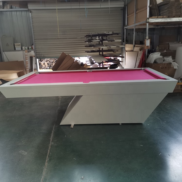 2021, в наличии, низкая цена, современный шифер, 9 футов, белый роскошный бильярдный стол на продажу