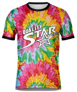 Camiseta de manga corta para hombre, camisa con diseño de logotipo personalizado, 100% algodón, ligera y suave, para ejercicio, entrenamiento, deportes - Product Image 1