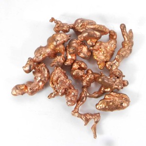 10 Uds 78,05 Gms piedra preciosa de cobre nativa de color rosa Natural forma libre desigual para fabricación de joyas de plata tratamiento pulido - Product Image 4