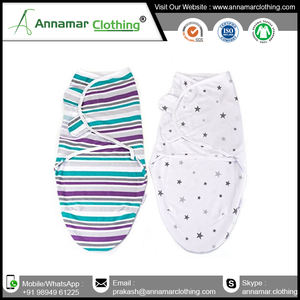 <b>Super</b> <b>Soft</b> Baby Swaddle <b>Blanket</b> Adjustable Baby Girl Boy Cotton Swaddle Wrap - Product Image 3