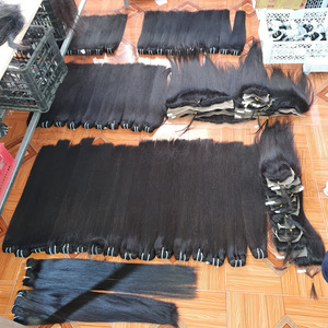 Extensiones de Cabello Vietnamita Remy VNHL, Lisas como el Plástico, Sedosas, con Puntas Gruesas, Súper Dobles, de Colores Mixtos - Product Image 3
