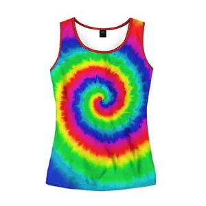 Hot Sale Frauen Fabrik Direkt verkauf Bestes Material Tie Dye Gym Tank Tops Farbe Frau