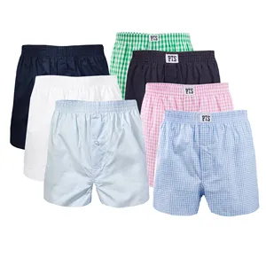 Hete Verkoop Mannelijke Katoenen Boxershorts Jonge Patroon Ademende En Comfortabele Ultra Man Boxers Ondergoed Voor Mannen Op Maat Gemaakte Maat