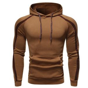 Sudadera con capucha grande y alta para hombre, jersey con estampado de bloque de color polar - Product Image 1