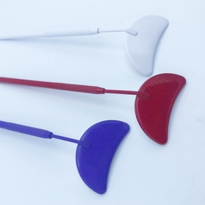 กระจกแต่งหน้าทรงพระจันทร์ครึ่งเสี้ยวขนาดกระเป๋ากระจกเครื่องสำอางแบบยั่งยืนทำจากสเตนเลสสตีลแบบสี่เหลี่ยม - Product Image 2