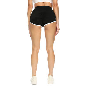 Haute vente meilleur prix vêtements de fitness pour femmes shorts de couleur noire shorts de bain décontractés pour femmes - Product Image 3