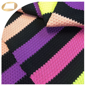 Tela de piña para traje de baño, 94% poliéster, 6% spandex, a rayas de colores - Product Image 5
