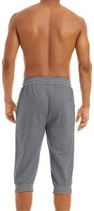 Shorts XS en lin respirant personnalisés pour hommes taille élastique mi anti-rides solide Style vintage Gym Jogging été jours de plage - Product Image 5