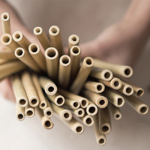 100% natural <b>bamboo</b> <b>straws</b>, food safe <b>straw</b> with natural color, custom logo <b>straws</b> - Product Image 2