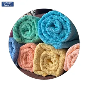 Wholesale Luxury Towels Set Bath+ Face + Hand Towels 80% Cotton White Bath Towel