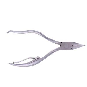 Pinces à ongles professionnelles en acier inoxydable pour dissolvant de cuticules avec pointe pointue pour les doigts de l'outil de manucure de marque privée - Product Image 2