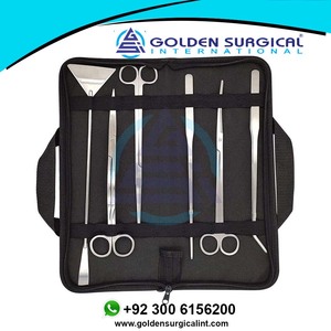 Kit d'outils d'aquarium en acier inoxydable, 54 pièces, ciseaux pour plantes, courbe et ondulé, pincettes, spatule Anti-rouille, 3 pièces - Product Image 2