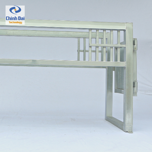 Meilleur prix Panneaux galvanisés pour bétail Bétail-Panneau de clôture en acier robuste Panneaux d'écrasement pour chevaux-Chute pour chevaux portable - Product Image 6