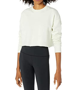 Bella Canvas Women's Cropped Fleece Crew B7503 Sudadera con capucha Crop Top Sudaderas de manga larga para mujer - Product Image 1