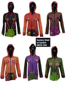 ชุดลำลองมีฮู้ดสำหรับใส่ได้ทั้งชายและหญิง, ชุดเดรสลำลองลายดอกไม้ให้ความอบอุ่นสำหรับฤดูหนาว - Product Image 2