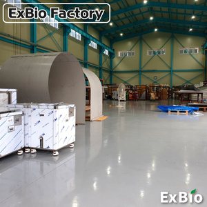 Digesteur de déchets alimentaires et machine de recyclage Exbio 30 kg avec roulement de moteur en acier inoxydable, système de compostage sans odeur pour restaurants - Product Image 6