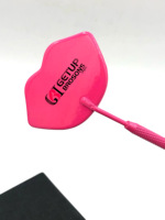 Miroir cosmétique professionnel en acier inoxydable, personnalisable en couleur et lumineux, pour extensions de cils et maquillage des lèvres, avec logo personnalisé, pour la beauté