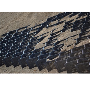 Tấm địa tổ ong công nghiệp hiện đại làm từ nhựa <span class=keywords><strong>HDPE</strong></span> dùng cho đường ngoài trời và ứng dụng làm xanh, tấm địa tổ ong bảo vệ sườn dốc - Product Image 4