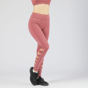 Pantalones cortos deportivos de Yoga para mujer, mallas de algodón de alta elasticidad para gimnasio, con bolsillos - Product Image 5