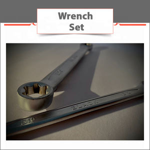 ชุดประแจปากตายสแตนเลสแบบปรับได้1 1/2ความจุกรามแบบ DIY เกรดเมตริกสำหรับใช้ในอุตสาหกรรม - Product Image 4