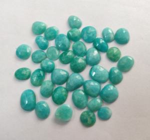 แอมะซอไนต์ทรงหลวมจากกุหลาบอะมาโซไนต์ทรงไม่เรียบตามธรรมชาติ - Product Image 2