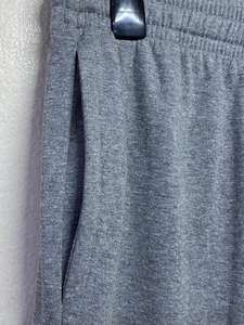 กางเกงวิ่งกีฬาลำลองของผู้ชายกางเกงออกกำลังกายฟิตเนสฤดูใบไม้ผลิฤดูใบไม้ร่วงกางเกงกีฬายืดเอวยางยืดสีดำตรง - Product Image 6