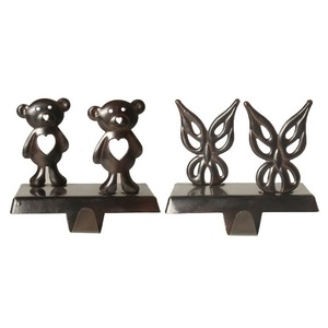 Vintage Christmas Star Shape Aluminium <b>Stocking</b> <b>Holder</b> Handmade Christmas Personalized <b>Stocking</b> <b>Holder</b> Customized logo - Product Image 4