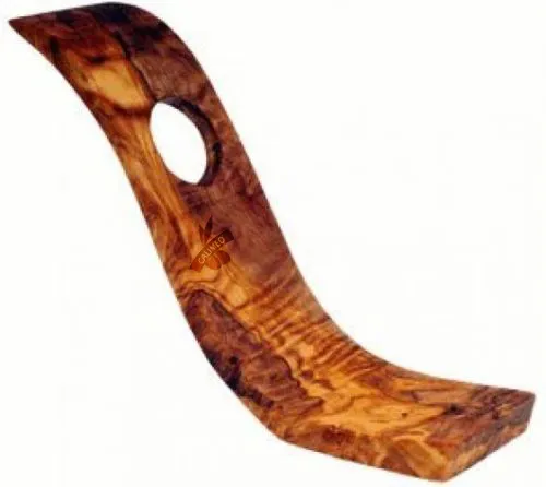 Bottle Holder. Olive Wood Bottle Holder with 1 Hole. Kitchen Accessories Home or Office Drinkware