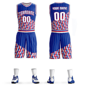 Maillot de basket-ball professionnel de haute qualité, respirant, grande taille, anti-UV, séchage rapide, 100% polyester, personnalisable pour les équipes - Product Image 2