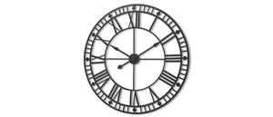 Reloj de pared de hierro para el hogar, accesorio de alta calidad para decorar la sala de estar - Product Image 2