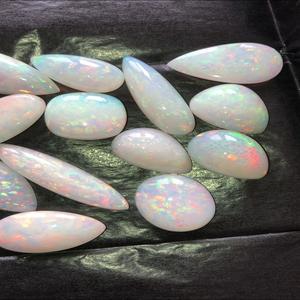 หินโอปอลไฟสีขาวหลวม - Product Image 3