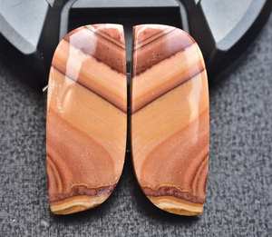 Par combinado de dolomita de onda caliente para joyería, par combinado de dolomita de onda para pendientes, novedad - Product Image 2