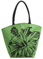Tas Tote wanita sutra katun rami Logo cetak kustom tas bahu pola waktu huruf tersedia buah tas tangan gaya AS