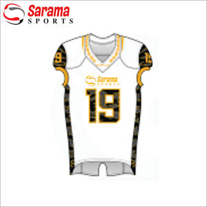 Uniformes professionnels personnalisés de football américain taille XL style pantalon avec motif numérique maillots de football d'équipe personnalisés - Product Image 2