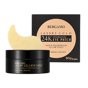 BERGAMO-Parche de ojo dorado de lujo, 24K, hecho en Corea, hidrogel, cuidado de las arrugas, ácido hialurónico hidratante - Product Image 5