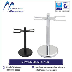 Support pour brosse à raser en laiton et métal de haute qualité Pearl - Vente en gros au prix d'usine - Product Image 6