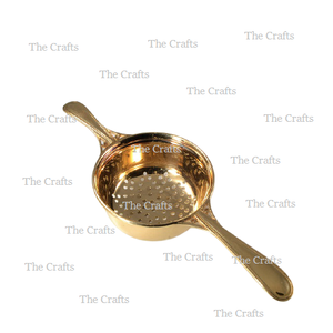 Colador de té de Color dorado de latón de diseño fabuloso para té, café, jugo, leche, utensilios de cocina, colador de Infusor de té a baja velocidad - Product Image 6
