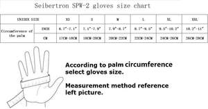 Gants de <span class=keywords><strong>moto</strong></span> Seibertron en cuir à écran tactile imperméable en fibre de carbone SPW-2 - Product Image 3
