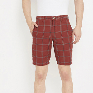 New Model Big Pocket Elastic Waist Half Short Purple Color Shorts Men Shorts Cargo Clothes Shorts - Product Image 1