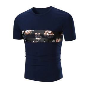 Camiseta de manga corta personalizada para hombres, camisa de diseño de marca a granel, usos promocional, venta al por mayor, de Albania - Product Image 1