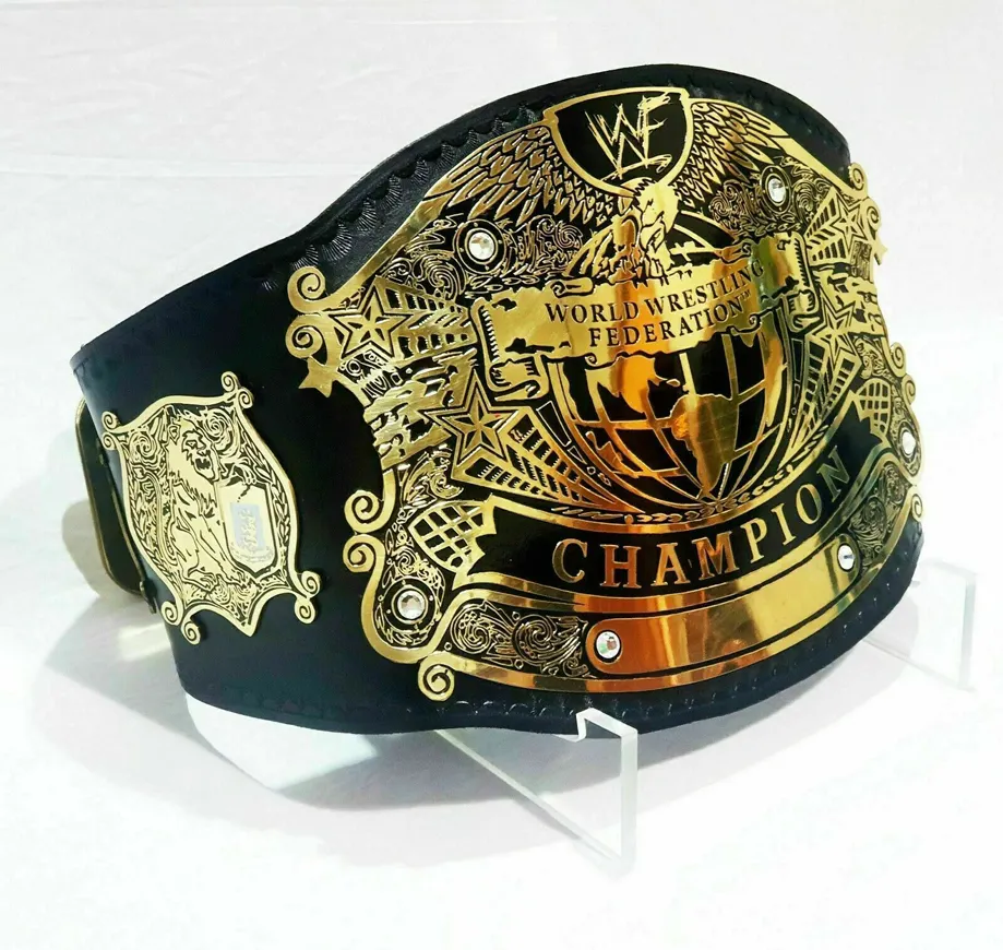 Üretici profesyonel özel şampiyon kemer ağır büyük Metal deri güreş boks dövüş sanatları wwe şampiyonluk kemerleri