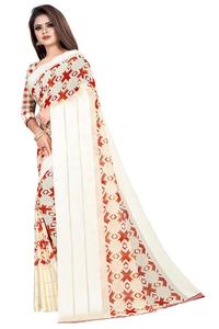 Nouvelle arrivée de coton Kanchipuram Checks Work and Festival Wear Saree Vente en gros Prix le plus bas Vêtements ethniques Vêtement - Product Image 2