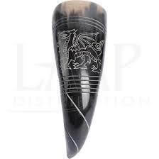 Mug en corne de buffle poli, fait main, écologique, forme naturelle, avec poignée, objet de collection artistique, cadeaux pour foire Renaissance - Product Image 2