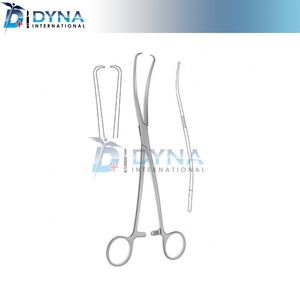 คีมดึง Duplay Tenaculum แบบโค้งสองด้านสำหรับนรีเวชวิทยา - Product Image 1