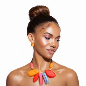 Venta caliente collares de cadena chapado en oro rosa al por mayor moda Simple liso mujeres joyería hombres regalo negocios fiesta boda - Product Image 4