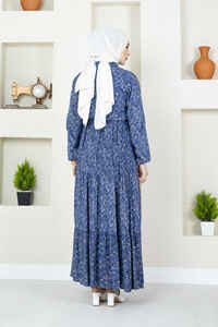 Robe de sécurité à motif de châle, vêtements islamiques, tenue turque modeste, Abaya tunique Hijab, mode - Product Image 4