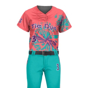Nouveau 2025 Approvisionnement d'usine Personnalisé Nouveau Design Respirant Ensemble d'uniformes de Softball de Qualité Supérieure Uniformes de Marque à Prix Compétitif - Product Image 5