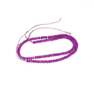 Ruby Agate Gemstone Beads Line Strand From Crystal Export - Product Image 1